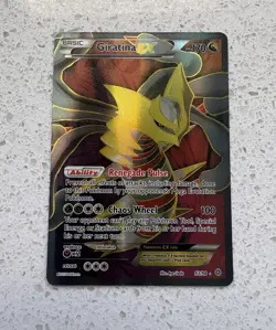 Pokemon Giratina EX Full Art Ultra Rare XY Ancient Origins 93/98 Card 2015 - Image 1