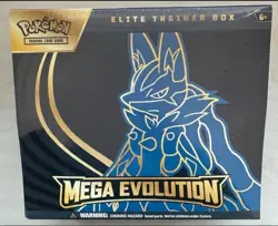 Pokemon TCG Mega Evolution Lucario Elite Trainer Box ETB New/ Factory Sealed🔥 - Image 1