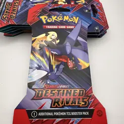 Destined Rivals Sleeved Booster Pack Lot of 6 Pokemon TCG Sealed - Image 2