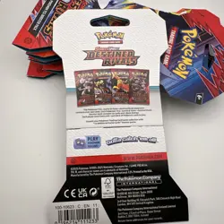 Destined Rivals Sleeved Booster Pack Lot of 6 Pokemon TCG Sealed - Image 4