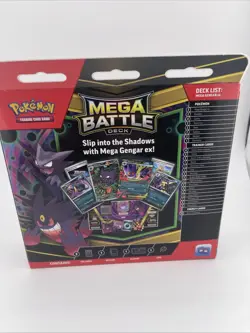 Pokemon TCG Mega Battle Deck (Mega Gengar ex) Factory Sealed Brand New IN HAND - Image 2