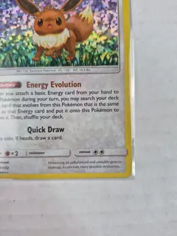 Eevee - 11/12 - McDonald's Promo 2018 Pokemon McDonald's Promo Confetti Holo LP - Image 4