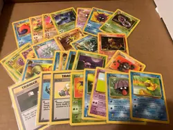 Fossil Set 31-62 - COMPLETE 32 Card Common & Uncommon Pokemon Lot WOTC NM-LP - Image 1
