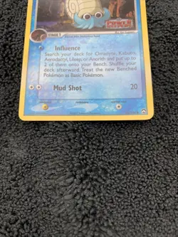 Pokemon Omanyte 56/108 Reverse Holo EX Power Keepers STAMPED NM/LP - Image 5