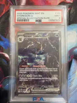 Pokemon TCG Hydreigon EX #161/086 Ultra Rare Holo White Flare 2025 - Image 1