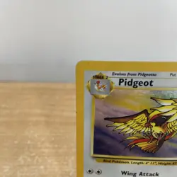 Pidgeot 8/64 Holo Rare Unlimited Card WotC Pokemon Jungle - Image 2