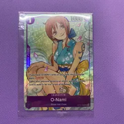 O-Nami Illustration Box Vol 1 OP05-062 One Piece Promotion Foil Sealed NM - Image 1