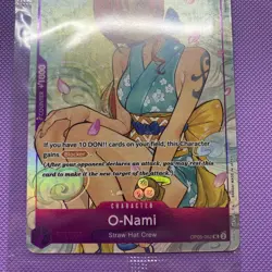 O-Nami Illustration Box Vol 1 OP05-062 One Piece Promotion Foil Sealed NM - Image 3
