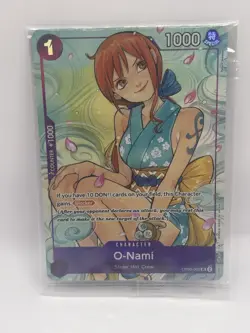 O-Nami OP05-062 Illustration Box Vol.1 Promo Foil NM Sealed - One Piece - Image 1