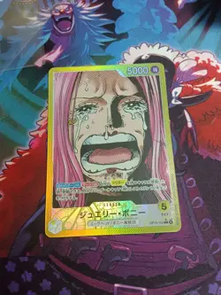 One Piece Jewelry Bonney L op13-100 Leader Card, Alternate Art, Jp LI35 - Image 1