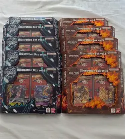 *LOT OF 10 (5 sets)* One Piece Illustration Box Vol. 5 and 6 - Image 1