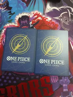 One Piece Marshall D. Teach SR op09-093(Alternate Art JPN Edition) LOT*2 LI35 - Image 2