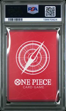 2025 ONE PIECE PROMOS PSA MAGAZINE EXCLUSIVE #001 SHANKS PSA 10 - Image 2