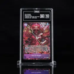 ONE PIECE OP13-CARRYING ON HIS WILL ALT ART #064 GOL D. ROGER TAG 10 not PSA 10 - Image 1
