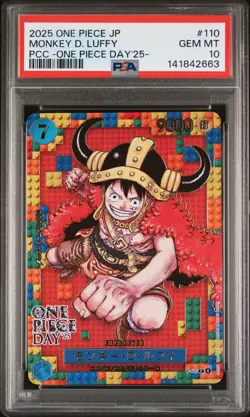 2025 ONE PIECE JPN PREMIUM COLLECTION ONE PIECE DAY'25 MONKEY D. LUFFY PSA 10 - Image 1