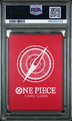 2025 ONE PIECE OP11-A FIST OF DIVINE SPEED ALTERNATE ART MONKEY D. LUFFY PSA 10 - Image 2