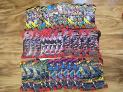 Sealed Pokemon Destined/ Mega/Phantasmal Loose Booster Packs - Lot of 36 Packs - Image 1