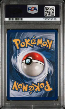 1999 POKEMON BASE SET UNLIMITED #12 NINETALES-HOLO PSA 7 - Image 2