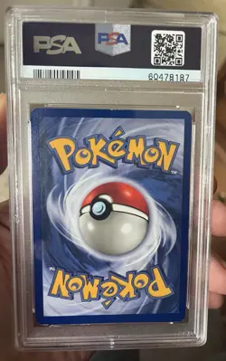 1999 Pokemon Base Set Unlimited #12 Ninetales Holo PSA 7 Near Mint Vintage WoTC - Image 2