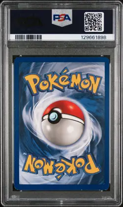 1999 POKEMON BASE SET UNLIMITED #12 NINETALES-HOLO PSA 7 - Image 2