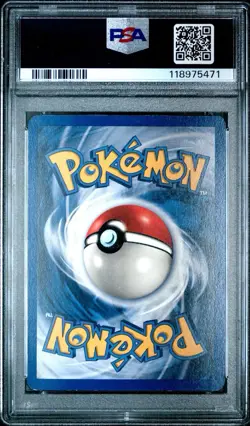 1999 WOTC POKEMON BASE SET UNLIMITED NINETALES 12/102 HOLO RARE PSA 7 - Image 2