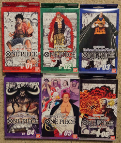 6x Starter Decks One Piece TCG Set ST01, ST02, ST03, ST04, ST05, ST06 Mint - Image 1