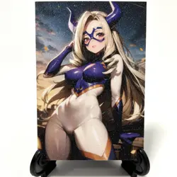 My Hero Academia Mount Lady Sexy Anime Waifu Girl Doujin Lewd Goddess Art Card - Image 1
