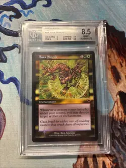 Magic The Gathering BGS 8.5 NM-M+ FOIL - Aura Shards - Invasion - Image 1