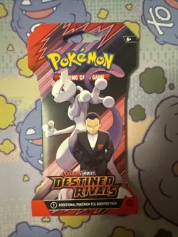 Pokemon TCG: Destined Rivals Sleeved Booster Pack - Image 1