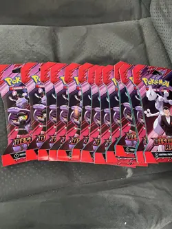 Lot Of 20 Destined Rivals Pokemon Sleeved Booster Packs Scarlet & Violet Mewtwo - Image 2