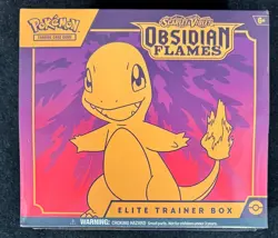 POKEMON Scarlet Violet Obsidian Flames ELITE TRAINER SEALED ETB NICE!! - Image 1