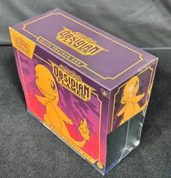 POKEMON Scarlet Violet Obsidian Flames ELITE TRAINER SEALED ETB NICE!! - Image 2