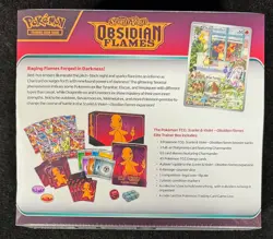 POKEMON Scarlet Violet Obsidian Flames ELITE TRAINER SEALED ETB NICE!! - Image 4