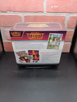 Pokemon Scarlet & Violet Obsidian Flames Elite Trainer Box ETB Sealed 1st Run - Image 4