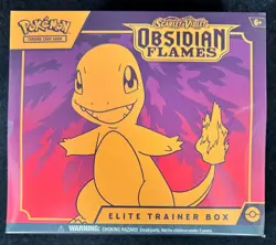 POKEMON Scarlet Violet Obsidian Flames ELITE TRAINER SEALED ETB NICE!! - Image 1