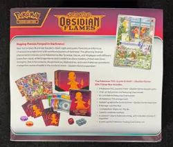 POKEMON Scarlet Violet Obsidian Flames ELITE TRAINER SEALED ETB NICE!! - Image 4