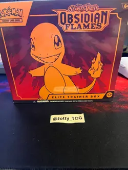 Pokemon: Scarlet & Violet | Obsidian Flames ETB | Elite Trainer Box | NEW SEALED - Image 1