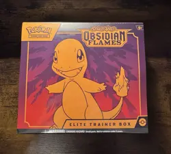 Pokemon: Scarlet & Violet: Obsidian Flames Elite Trainer Box ETB Sealed - Image 1