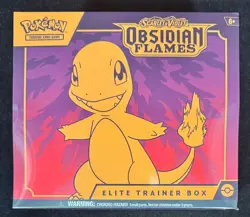 POKEMON Scarlet Violet Obsidian Flames ELITE TRAINER SEALED ETB NICE!! - Image 1