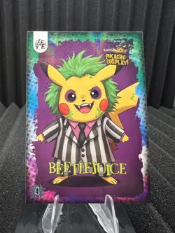 Beetlejuice (Pikachu) #4 - Galaxy Holo - Electric Pikachu Cosplay - Pokemon - Image 1