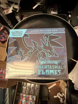 IN HAND Pokemon Mega Evolution Phantasmal Flames Elite Trainer Box ETB Sealed - Image 1