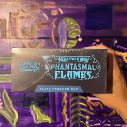 Phantasmal Flames Elite Trainer Box ETB Sealed Pokemon Mega Evolution IN HAND! - Image 2