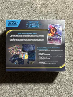 Pokemon Mega Evolution Phantasmal Flames ETB Elite Trainer Box IN HAND SEALED - Image 2