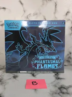 Pokemon Mega Evolution Phantasmal Flames Elite Trainer Box ETB In Hand SEALED 🔥 - Image 1