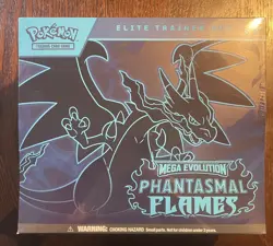 Pokemon Mega Evolution Phantasmal Flames ETB Elite Trainer Box IN HAND SEALED - Image 1
