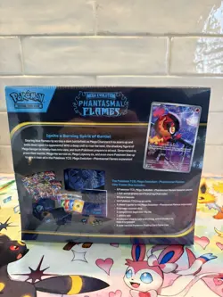Pokemon Mega Evolution Phantasmal Flames Elite Trainer Box ETB SEALED in hand - Image 2