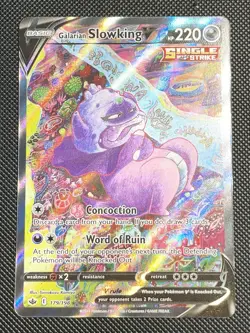 Galarian Slowking V - 179/198 - Pokemon Chilling Reign Alternate Art Pokemon tcg - Image 1