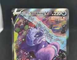 Pokemon TCG Galarian Slowking V 179/198 Alternate Art SWSH Chilling Reign - Image 2