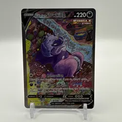 Pokemon TCG Galarian Slowking V Alternate Art 179/198 Chilling Reign - Image 1