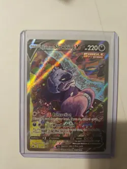 Pokemon TCG Galarian Slowking V Alternate Art 179/198 Chilling Reign - Image 1
